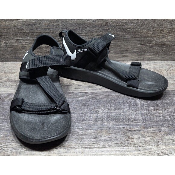 Men’s Nike Vista Casual Sandals Black/White DJ6606-001 US 13 - Picture 2 of 7